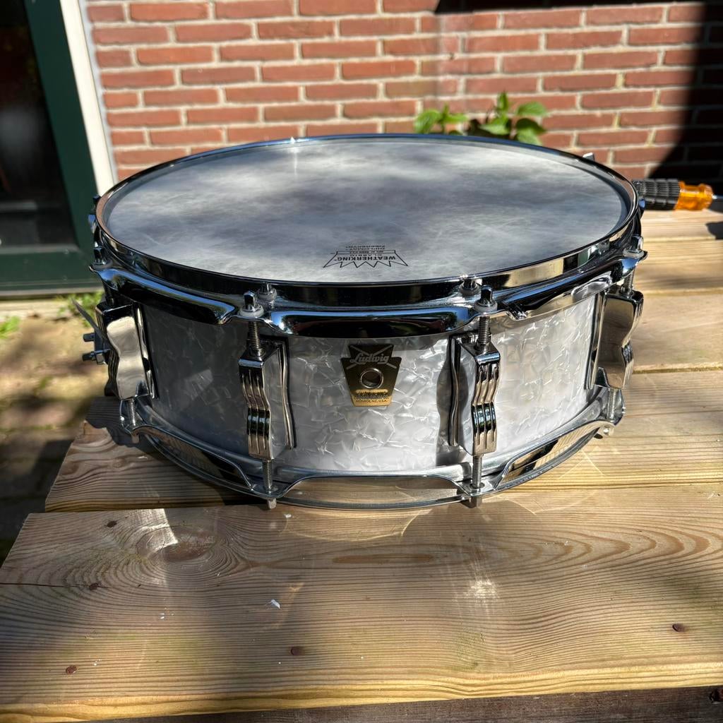Ludwig classic maple snare 14 x5 Topstaat!!, Ophalen of Verzenden, Zo goed als nieuw, Ludwig