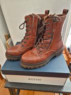 Mustang dames veterboots, cognac, zgan, Kleding | Dames, Schoenen, Ophalen, Bruin, Lage of Enkellaarzen, Zo goed als nieuw