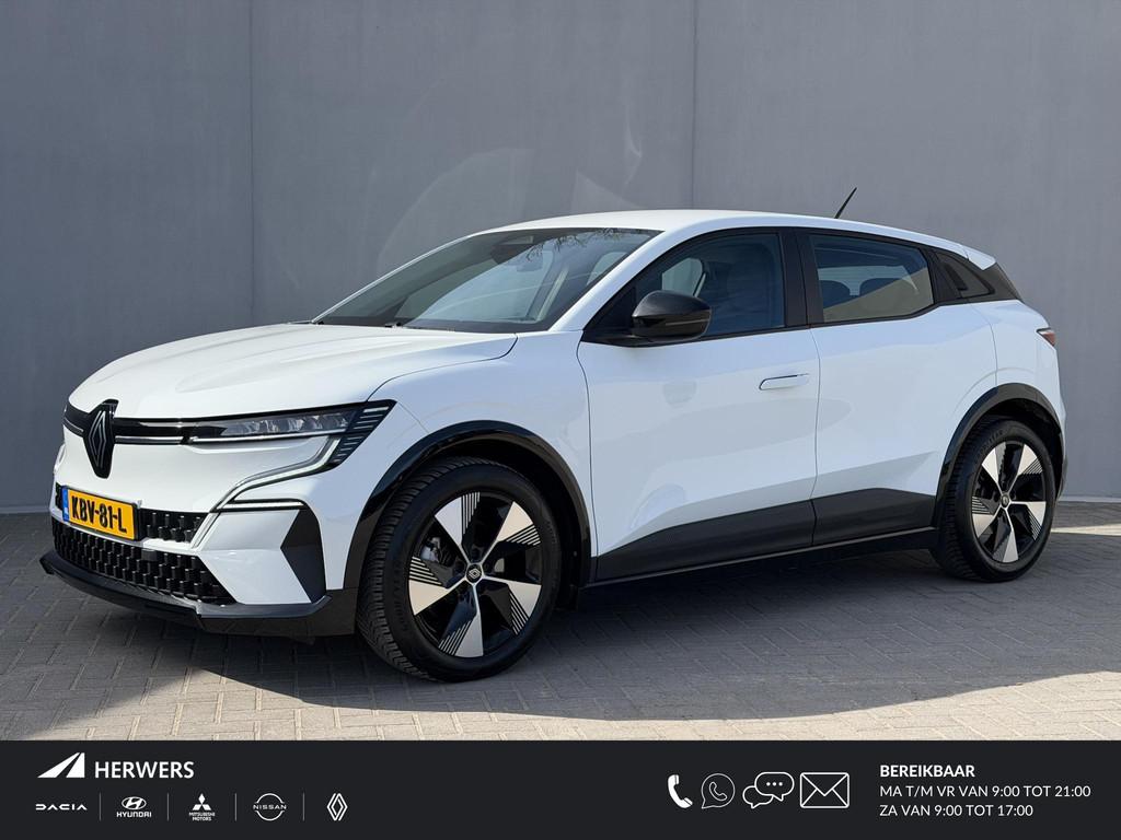 Renault Megane E-Tech EV40 Boost Charge Equilibre / Dealer O, Stof, Gebruikt, 300 km, Wit