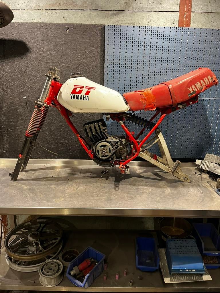 Yamaha DT50MX onderdelen, Ophalen, Frame, Gebruikt, -
