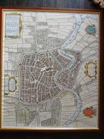 Oude kaart Haarlem 1646 in lijst - Blaeu, Antiek en Kunst, Kunst | Schilderijen | Klassiek, Ophalen of Verzenden