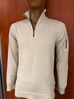 SAINT STEVE trui met rits maat L origineel zgan, Maat 52/54 (L), Beige, G, Ophalen of Verzenden