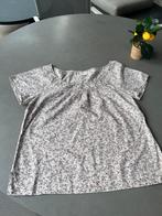 Grijs/wit/roze/groen gebloemd Jackpot blousje, mt 40 = 44, Overige kleuren, Verzenden, Maat 42/44 (L), Jackpot