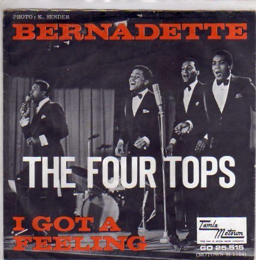 The Four Tops- Bernadette, Gebruikt, Verzenden, 7 inch, Fotohoes