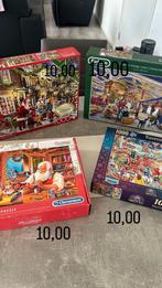 Kerst puzzels 10 euro per stuk, Ophalen, 500 t/m 1500 stukjes, Zo goed als nieuw