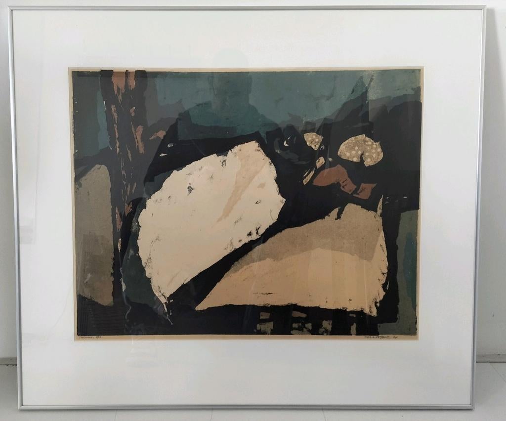 Fon Klement 1967 (1930-2000) Naissance litho schilderij, Ophalen