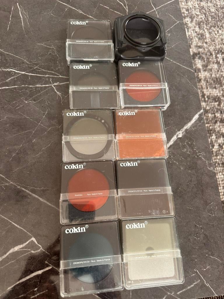 Complete Cokin filterset , ideaal voor fotografie en video, Audio, Tv en Foto, Fotografie | Filters, Ophalen of Verzenden, 50 tot 60 mm