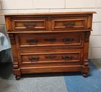 Antieke houten ladenkast uit 1870, Ophalen