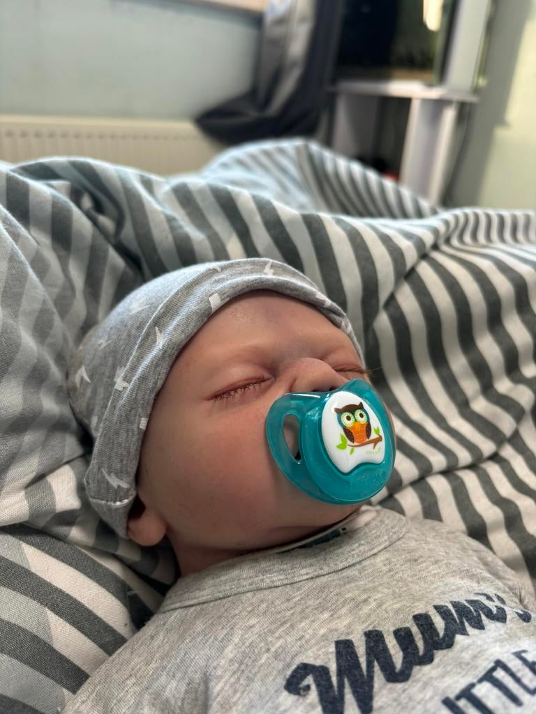 Reborn baby, Verzamelen, Poppen, Zo goed als nieuw, Babypop, Ophalen