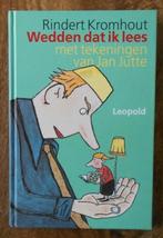 Wedden dat ik lees - Rindert Kromhout= 5 verhalen = va START, Ophalen of Verzenden, Zo goed als nieuw, Fictie algemeen