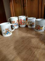 Mok beker met beren 5 stuks, Ophalen of Verzenden, Zo goed als nieuw, Overige stijlen, Kop(pen) en/of Schotel(s)