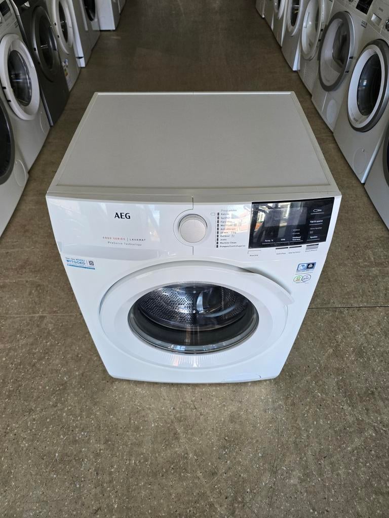 AEG 6000 Series wasmachine | 8 kilo | A+++ | Gratis thuis 🚚, Jirnsum, 1200 tot 1600 toeren, 8 tot 10 kg, Zo goed als nieuw