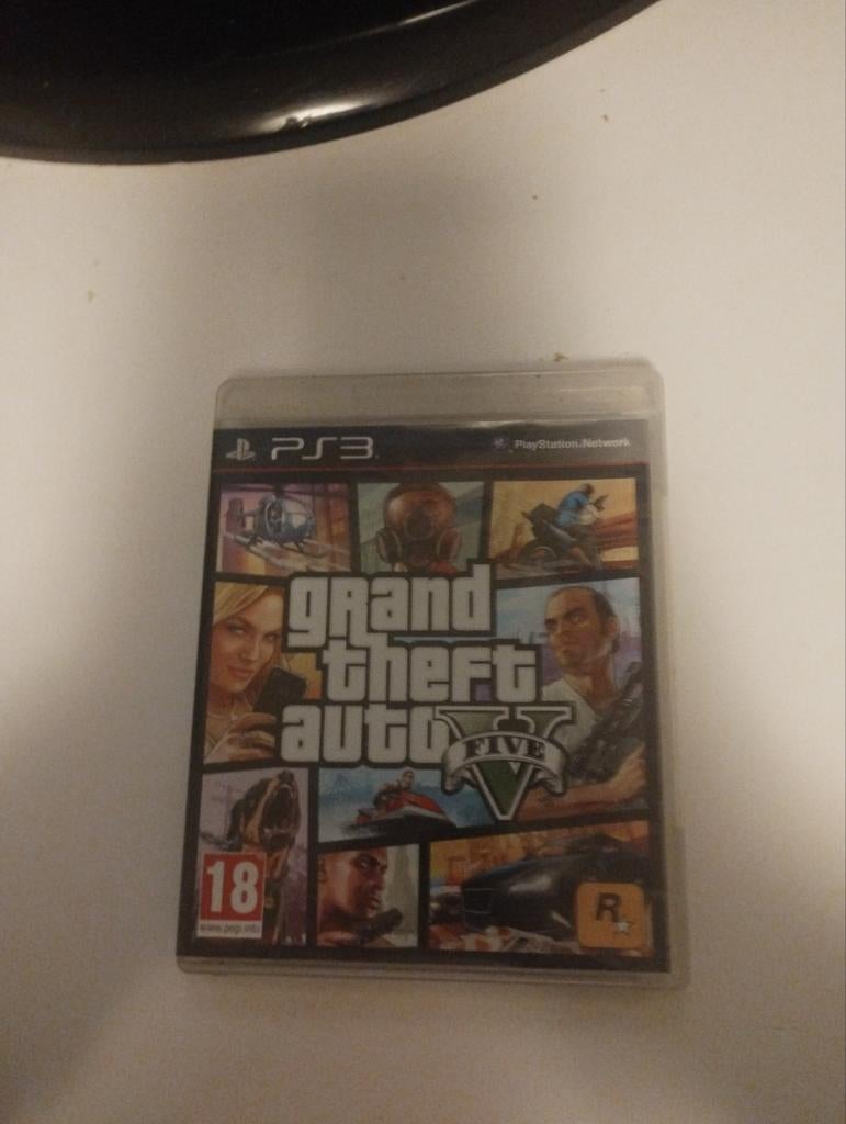 Grand Theft Auto V (GTA 5) voor PlayStation 3 (PS3), Avontuur en Actie, Online, Gebruikt, Vanaf 18 jaar