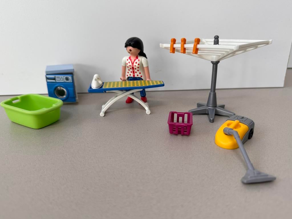 Playmobil wasruimte set 3206, Ophalen of Verzenden, Zo goed als nieuw, Complete set