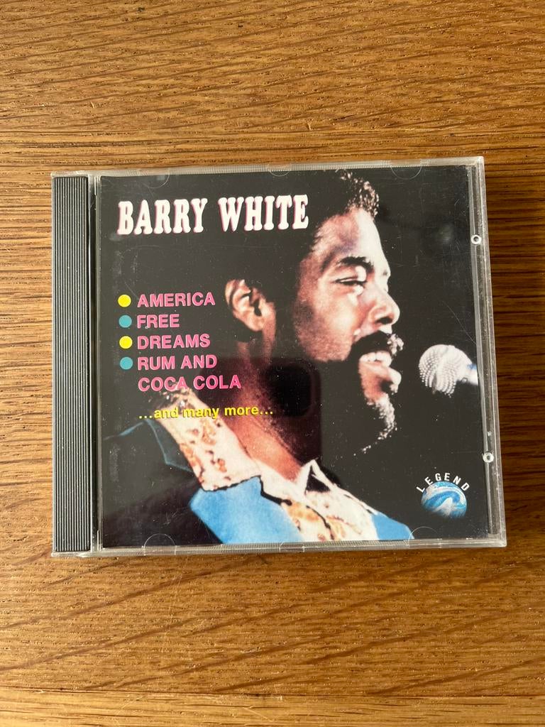 Barry white, Cd's en Dvd's, Cd's | R&B en Soul, Ophalen of Verzenden, Zo goed als nieuw