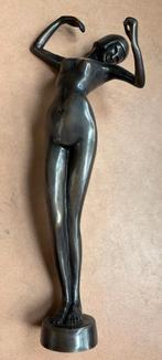 Fraai art deco beeld, brons, 40 cm, Ophalen of Verzenden