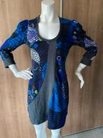 Dept blauw paarse jurk mt. M/L, Kleding | Dames, Jurken, Maat 38/40 (M), Blauw, Ophalen of Verzenden, Zo goed als nieuw