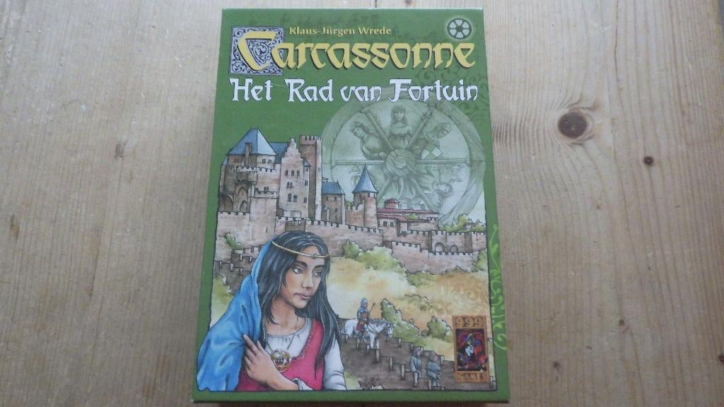Carcassonne het rad van fortuin 999 GAMES, Hobby en Vrije tijd, Ophalen of Verzenden