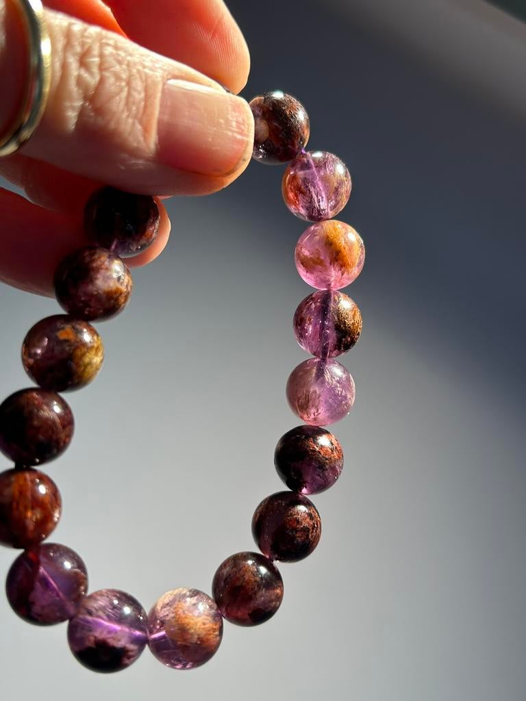 Aa grade phamtom amethist, Verzenden, Zo goed als nieuw, Paars, Overige materialen