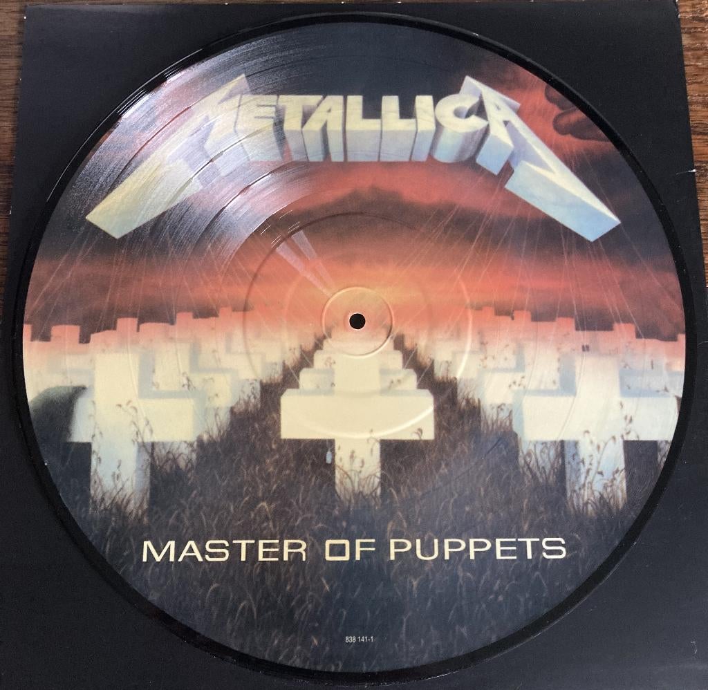 Metallica - Master of Puppets - Picture Disc LP, Cd's en Dvd's, Vinyl | Hardrock en Metal, Ophalen of Verzenden, Zo goed als nieuw