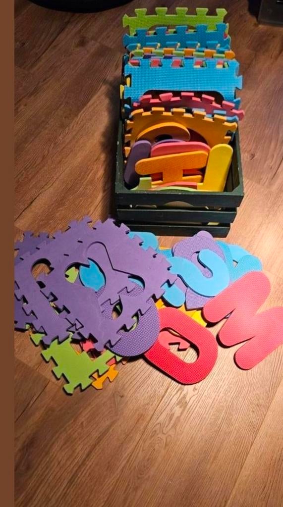 Alfabet foam speelmat compleet, Ophalen