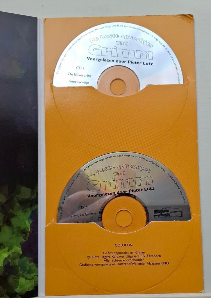 De beste sprookjes van Grimm - 2 CD luisterboek, Boeken, Sprookjes en Fabels, Ophalen of Verzenden