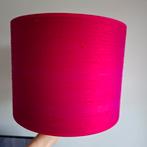 Nieuwe handgemaakte lampenkap ruwe zijde fuchsia 25 cm, Ophalen of Verzenden, Nieuw, Rond, Minder dan 25 cm