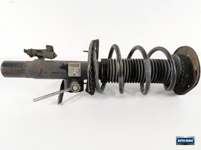 Schokdemperpoot rechts-voor van een Volvo V60