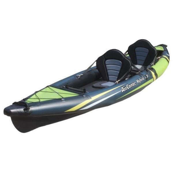 Aircanoe Hybrid X2 – Opblaasbare Recreatieve Kajak, Ophalen, Nieuw, Overige typen