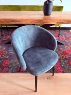 4 mooie grijze eetkamerstoelen, Ophalen of Verzenden, Zo goed als nieuw, Vier, Stof