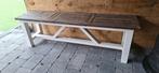 Bankje eettafel of decoratie 165 cm, Ophalen, Gebruikt, Hout