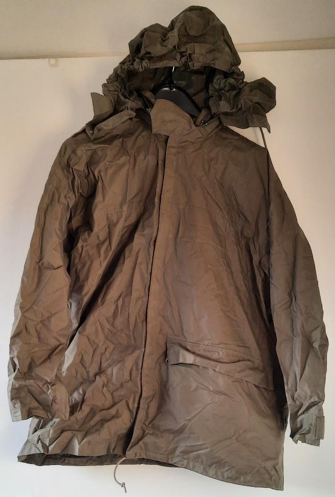 regenpak Koninklijke Landmacht natweer broek + jekker, Ophalen of Verzenden, Landmacht, Nederland, Kleding of Schoenen