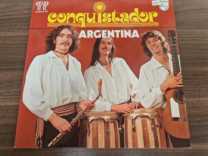 Conquistador – Argentina, Cd's en Dvd's, Vinyl | Latin en Salsa, Zo goed als nieuw, 12 inch, Ophalen of Verzenden
