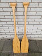 Houten peddels, Watersport en Boten, Ophalen of Verzenden, Zo goed als nieuw, Enkelbladige peddel