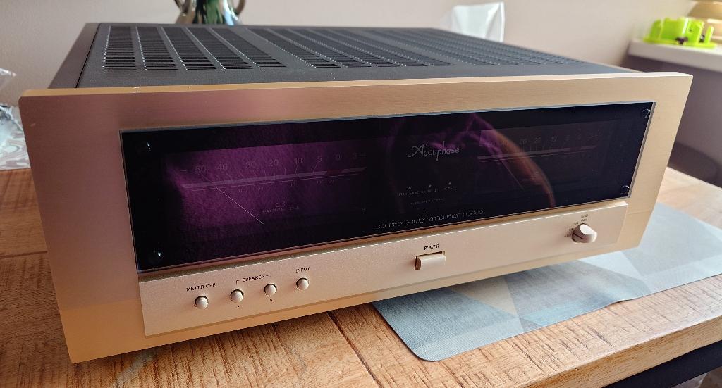 Accuphase P-3000 eindversterker, Audio, Tv en Foto, Gebruikt, 120 watt of meer, Stereo, Ophalen