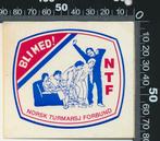 Sticker: Norsk Turmarsj Forbund - Blimed, Ophalen of Verzenden, Zo goed als nieuw, Bedrijf of Vereniging