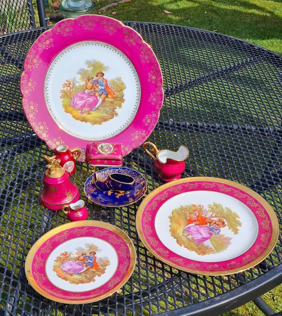 Limoges, Antiek en Kunst, Antiek | Porselein, Ophalen of Verzenden