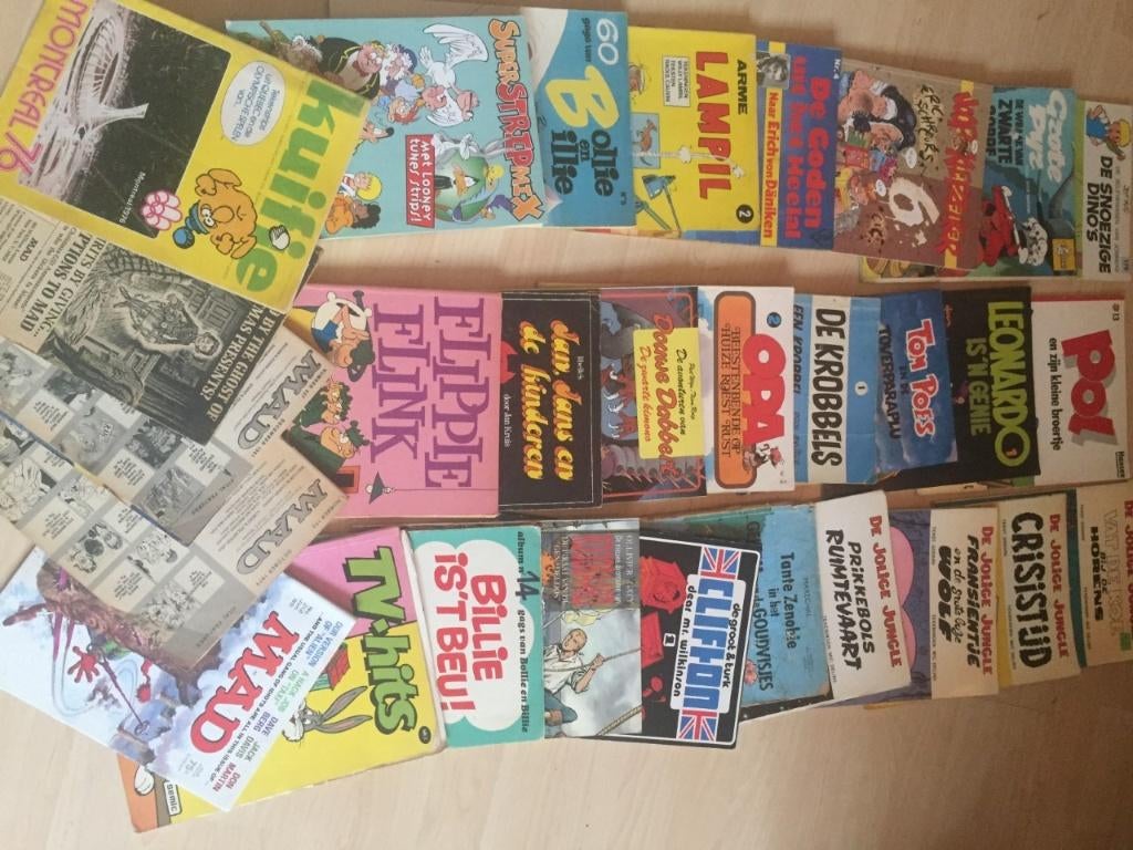 strips, Meerdere comics, Ophalen, Gelezen, Europa