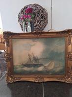 Replica Raderstoomschip Art et Amecitiae met brocante lijst, Ophalen of Verzenden