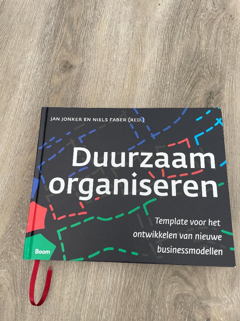Studieboek duurzaam organiseren, Ophalen of Verzenden, Zo goed als nieuw, Economie en Marketing, Boom