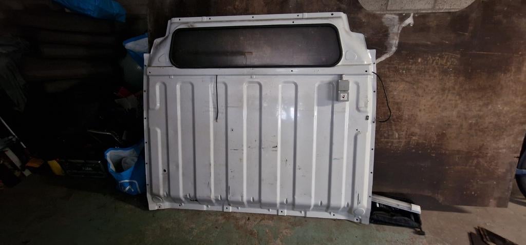 Gebruikt tussenschot wit voor Renault Master 2 met raam, Ophalen, Gebruikt, Renault