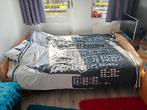 2 persoonsbed 140 x 200, Huis en Inrichting, Slaapkamer | Bedden, Ophalen, Gebruikt, Overige kleuren, Grenen