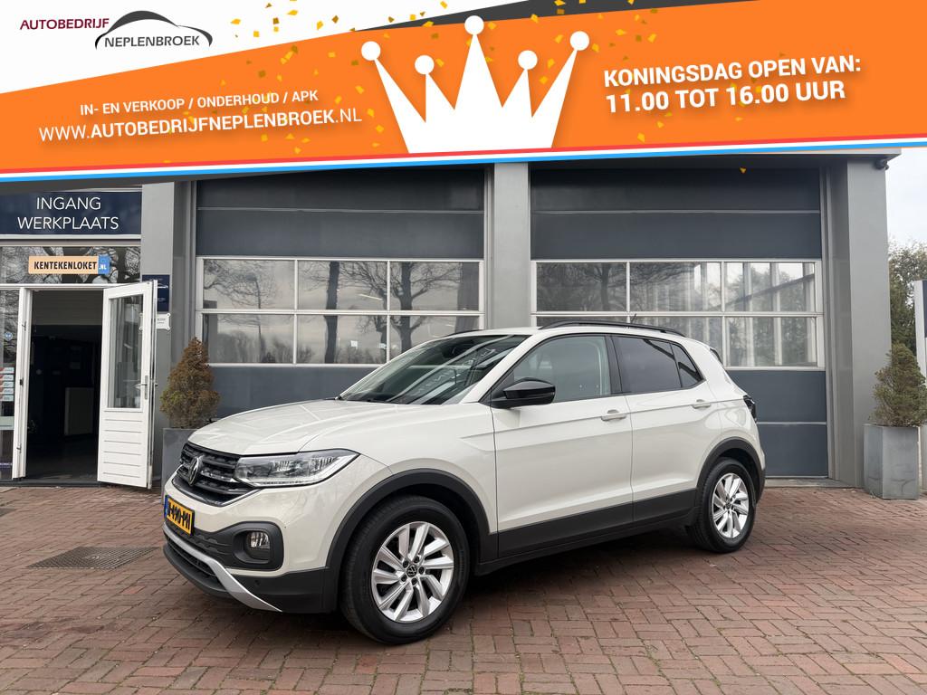 Volkswagen T-Cross 1.0 TSI Life | LED | VC | Navi | Camera |, Auto's, Volkswagen, Gebruikt, 620 kg, Origineel Nederlands, Bedrijf