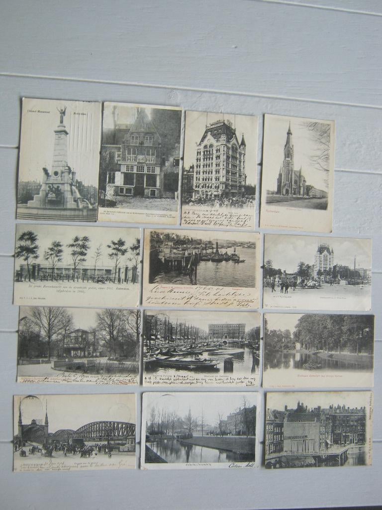 Verzameling Rotterdam Ansichten Begin 1900., Verzamelen, Ophalen of Verzenden, Voor 1920, Zuid-Holland