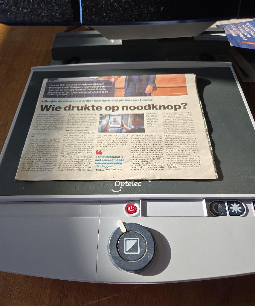 Optelec ClearView+, Ophalen, Gebruikt, Overige typen, X