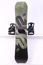 130 snowboard K2 EST. 87, black/green, p-tex topsheet, Ophalen of Verzenden, Gebruikt, Board