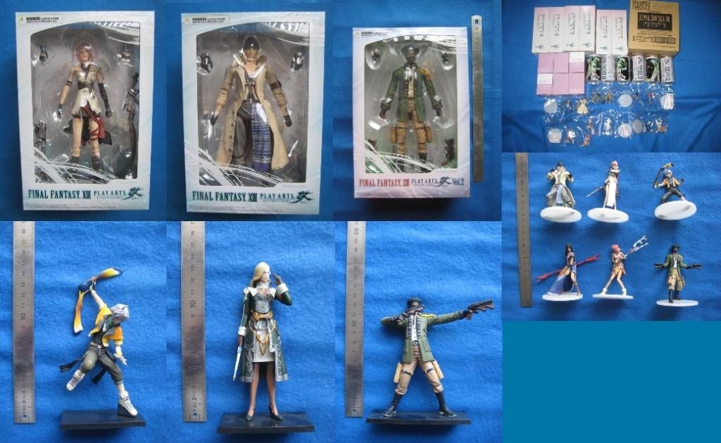 Final Fantasy XIII 13 figuur Lightning Serah Snow Hope Sazh, Ophalen of Verzenden