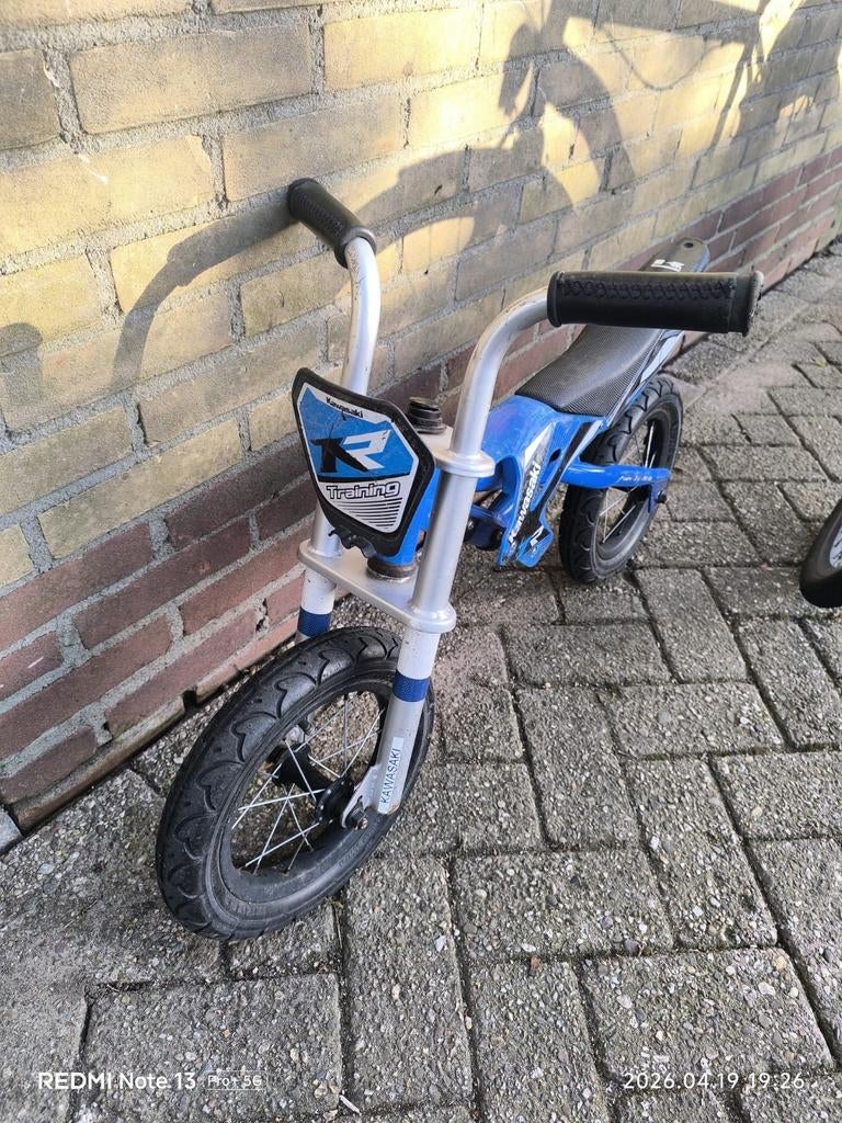 Stoere Kawasaki bike tot 4 jaar, Ophalen of Verzenden, Gebruikt, Overige typen