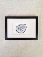 Ets hommel, in passe partout met zwart lijstje 10x15 cm, Minder dan 50 cm, Oorspronkelijke maker, Nieuw, Ophalen of Verzenden