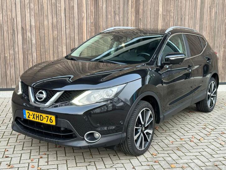 Nissan Qashqai 1.2 | LEDER | PANO | CLIMA | NAVI |, Auto's, Nissan, Bedrijf, Te koop, Qashqai, 360° camera, ABS, Achteruitrijcamera